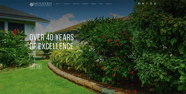 Landscape Website Templates